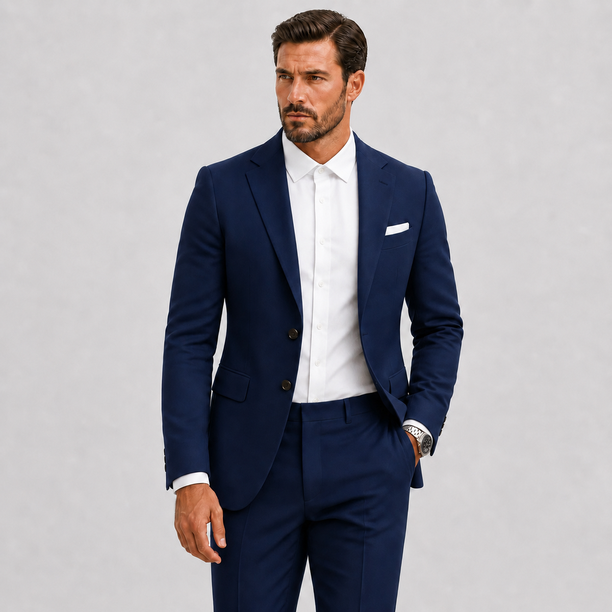 Costume slim fit pour hommes