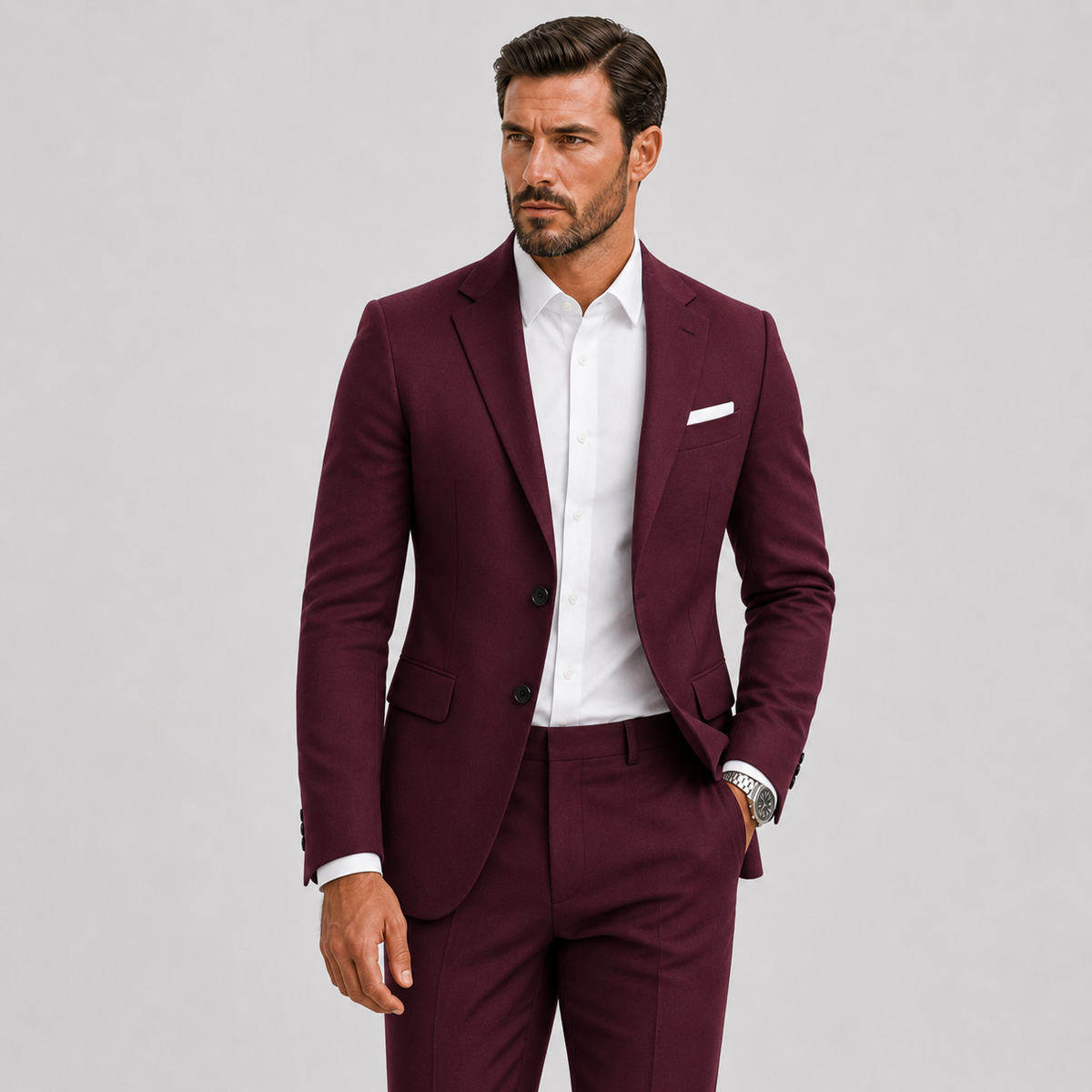 Costume slim fit pour hommes