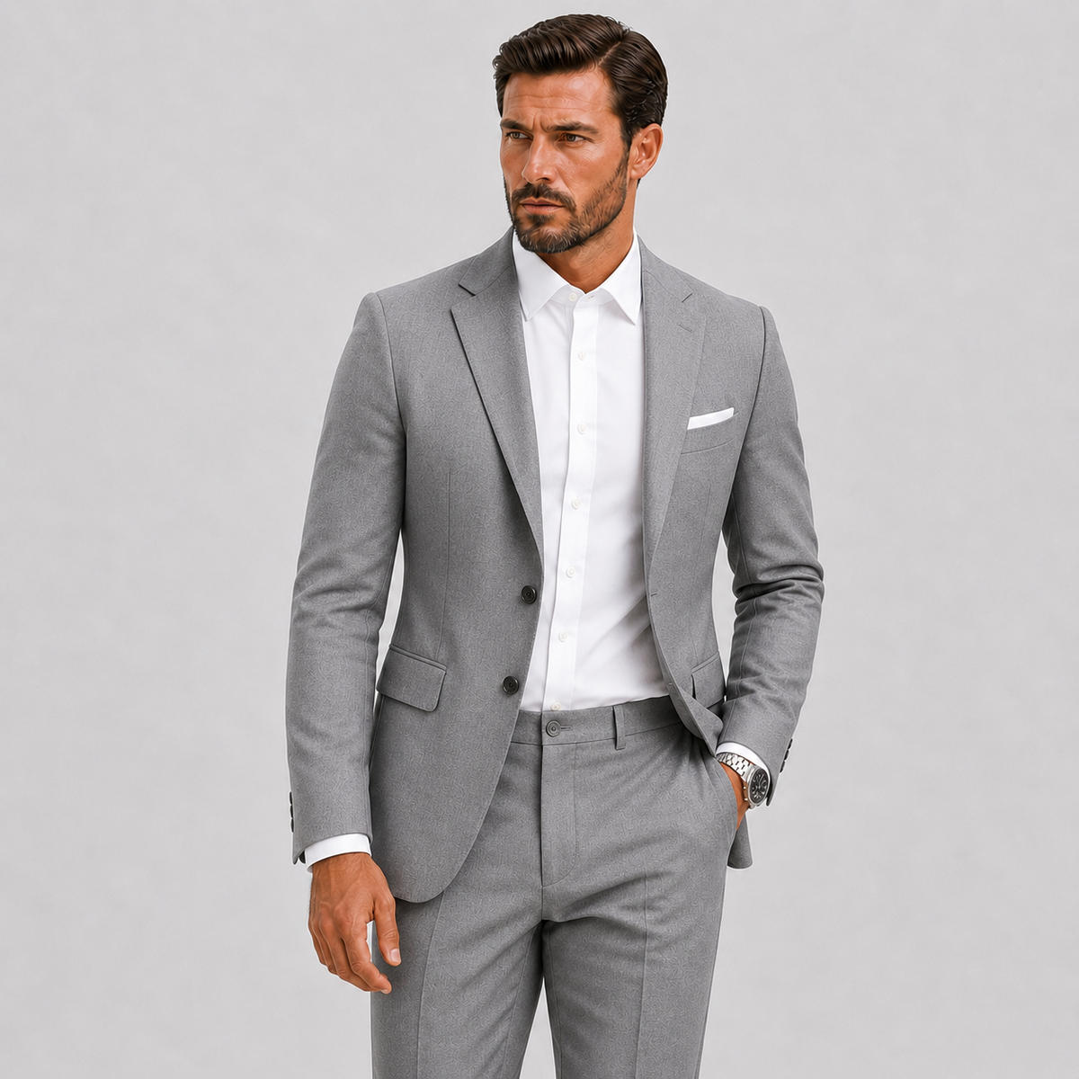 Costume slim fit pour hommes