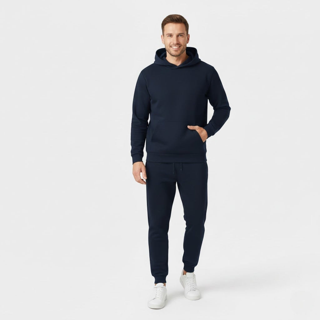Ensemble survêtement homme sweat à capuche et pantalon