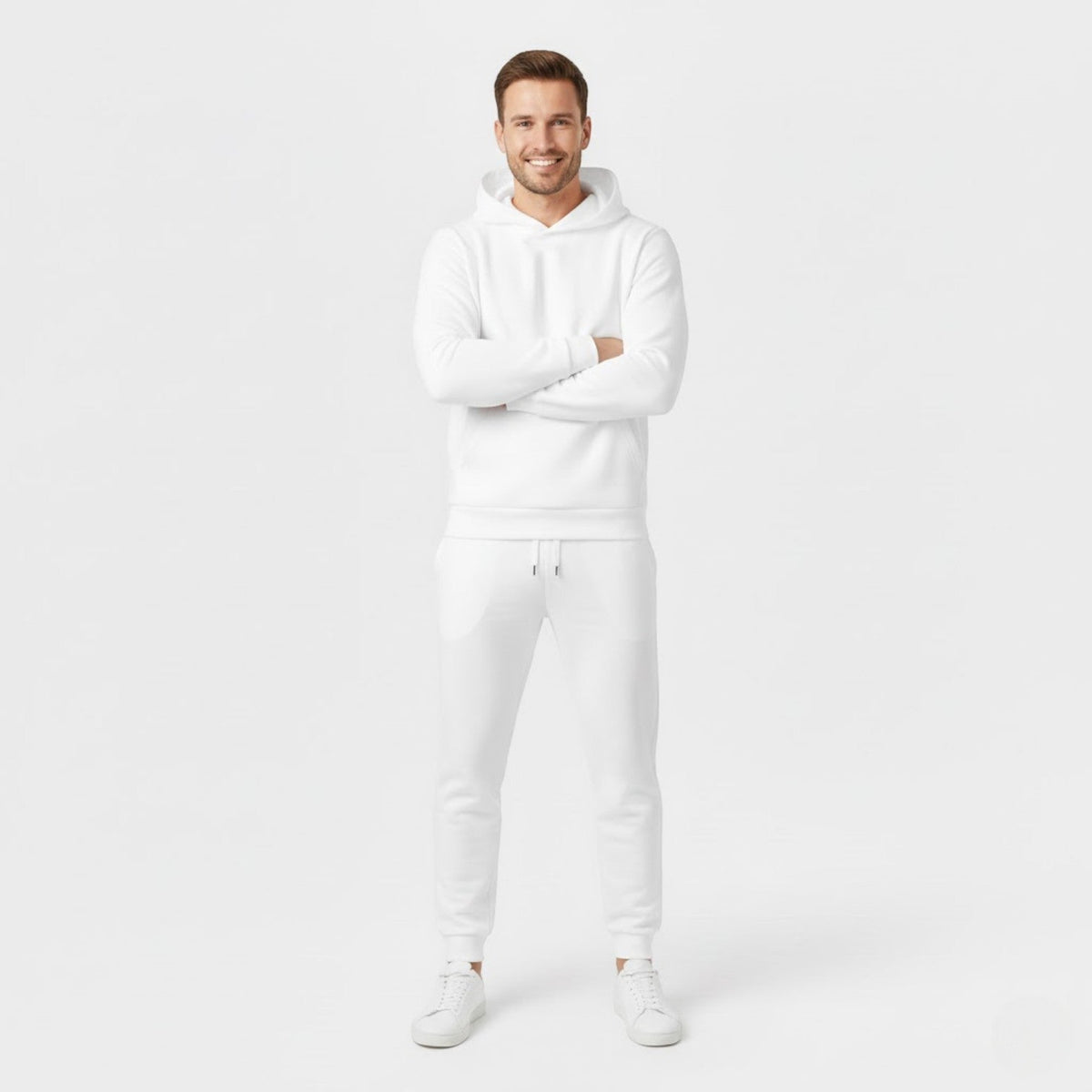 Ensemble survêtement homme sweat à capuche et pantalon