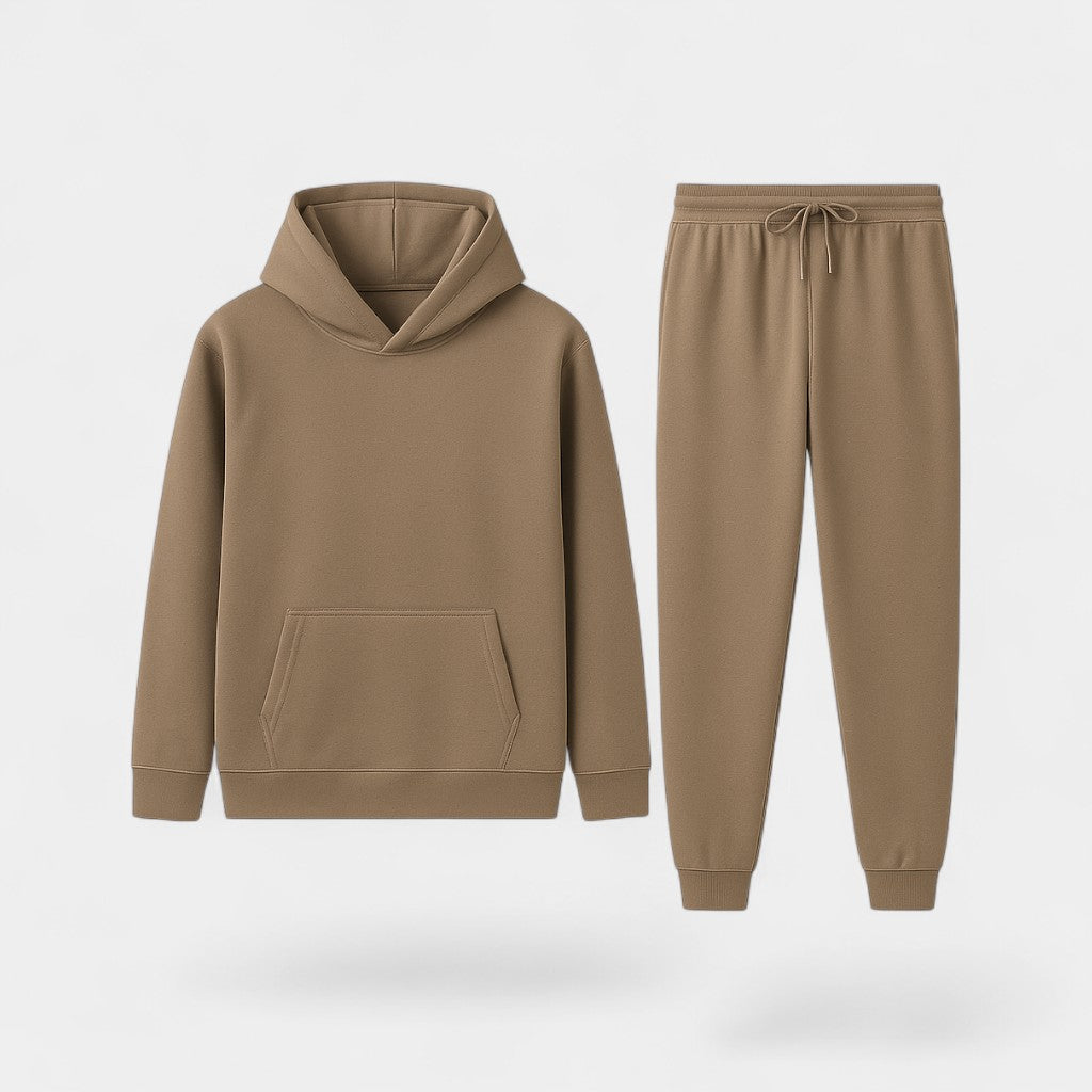 Ensemble survêtement homme sweat à capuche et pantalon