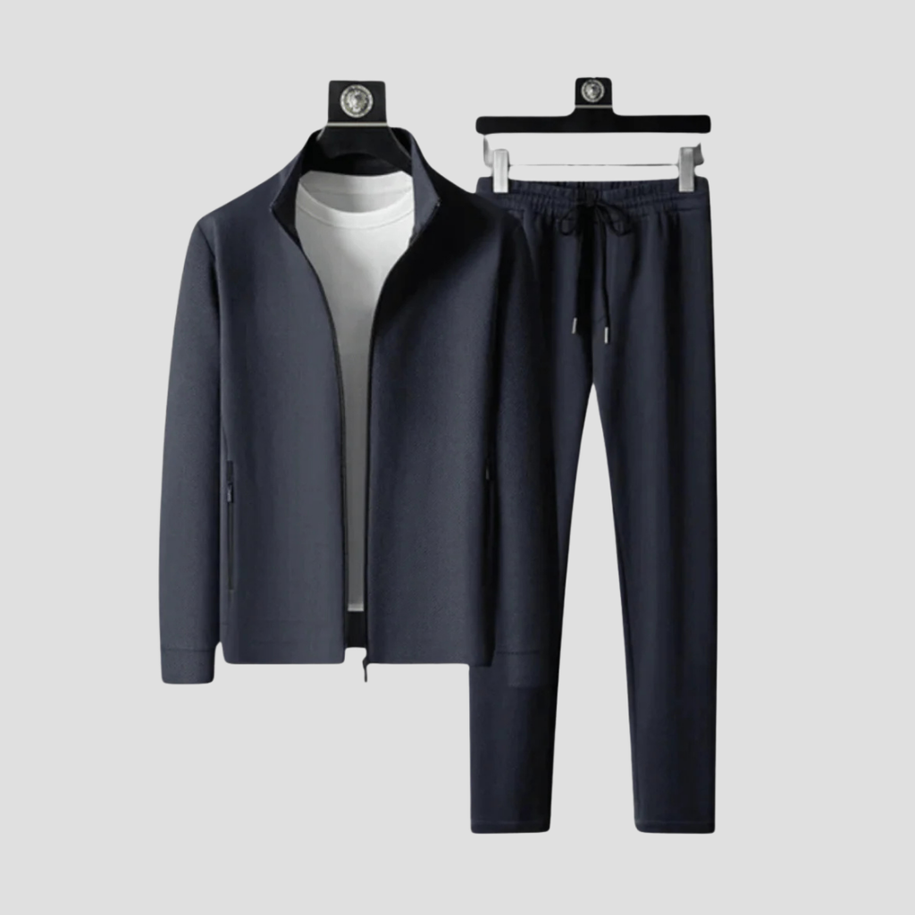 Ensemble survêtement structuré pour homme
