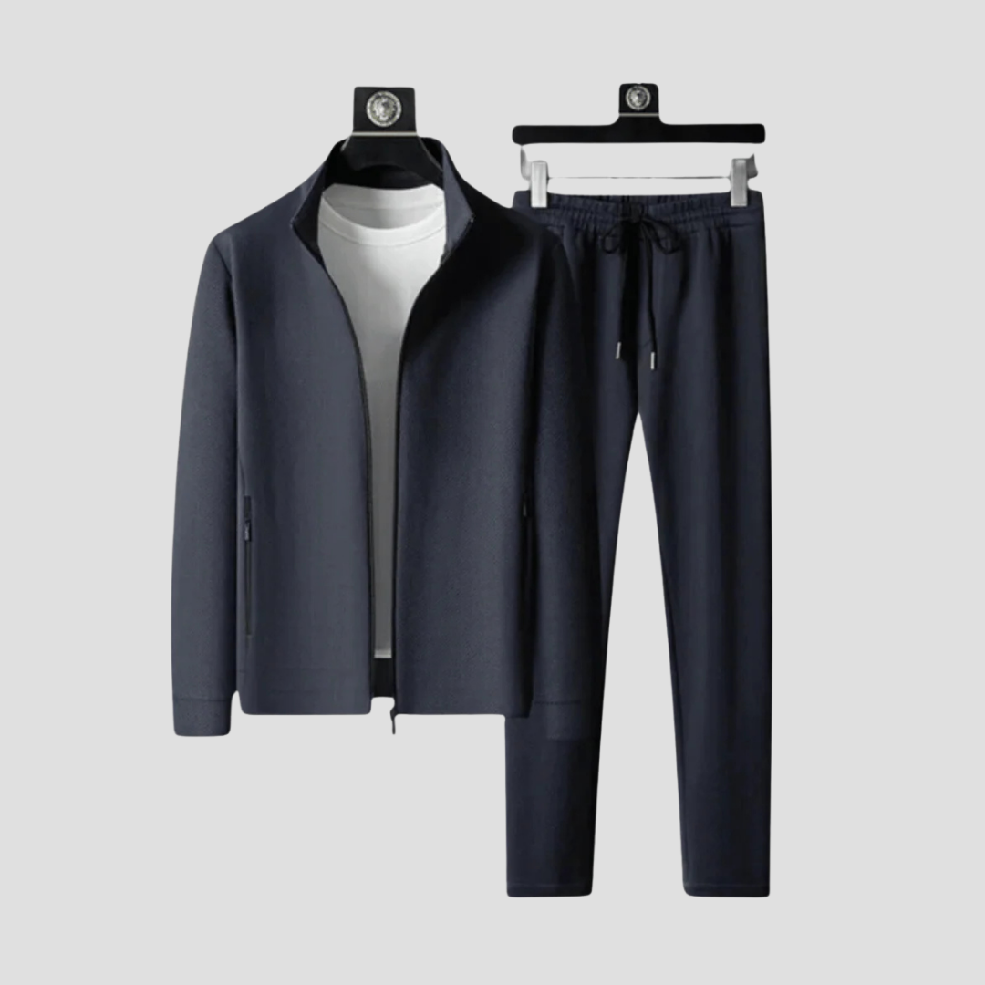 Ensemble survêtement structuré pour homme