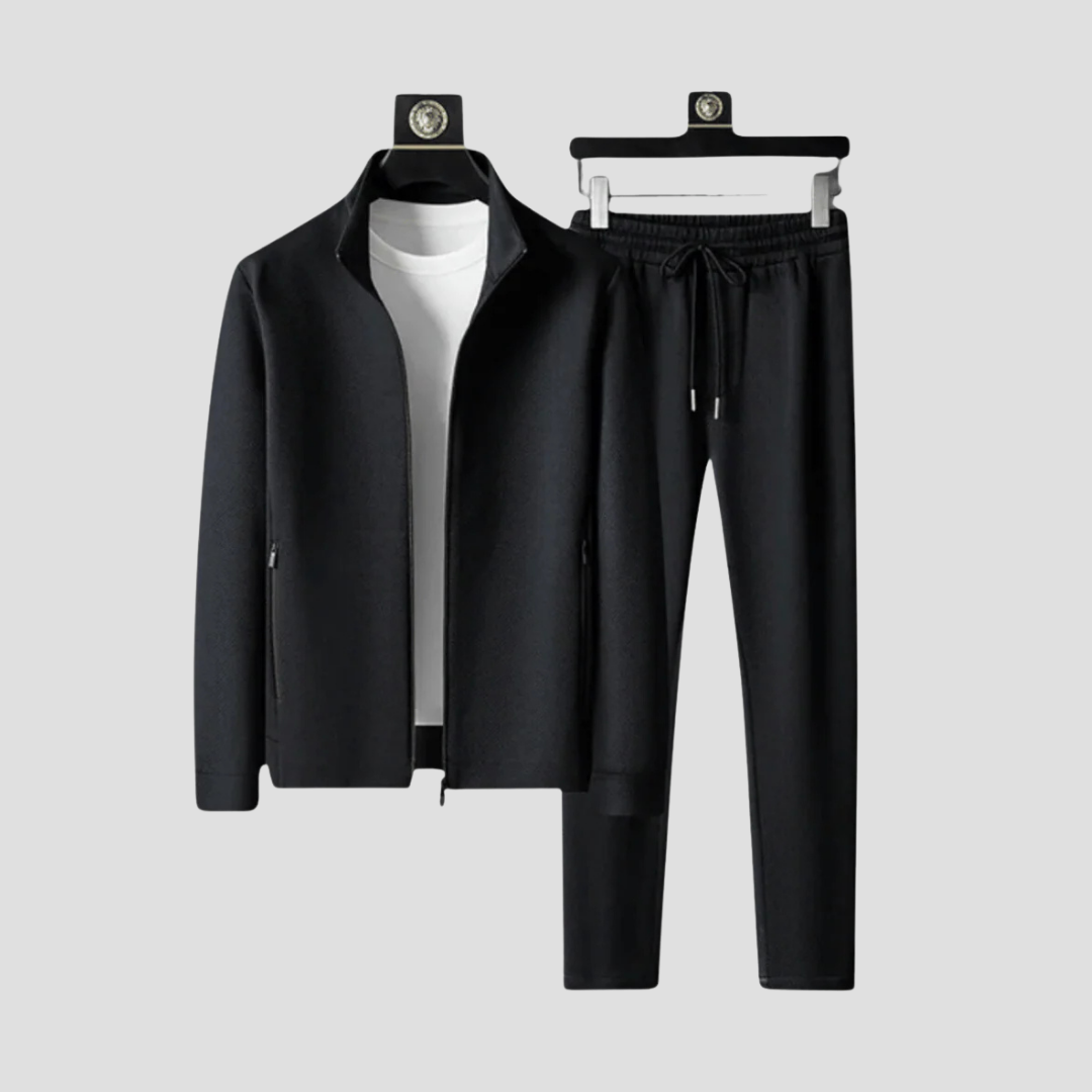 Ensemble survêtement structuré pour homme