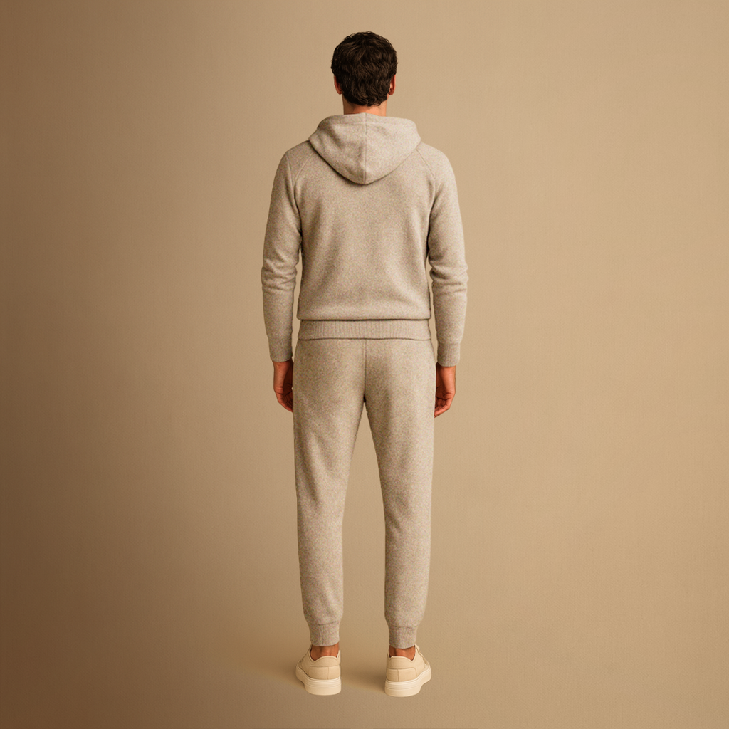 Ensemble survêtement zippé pour homme