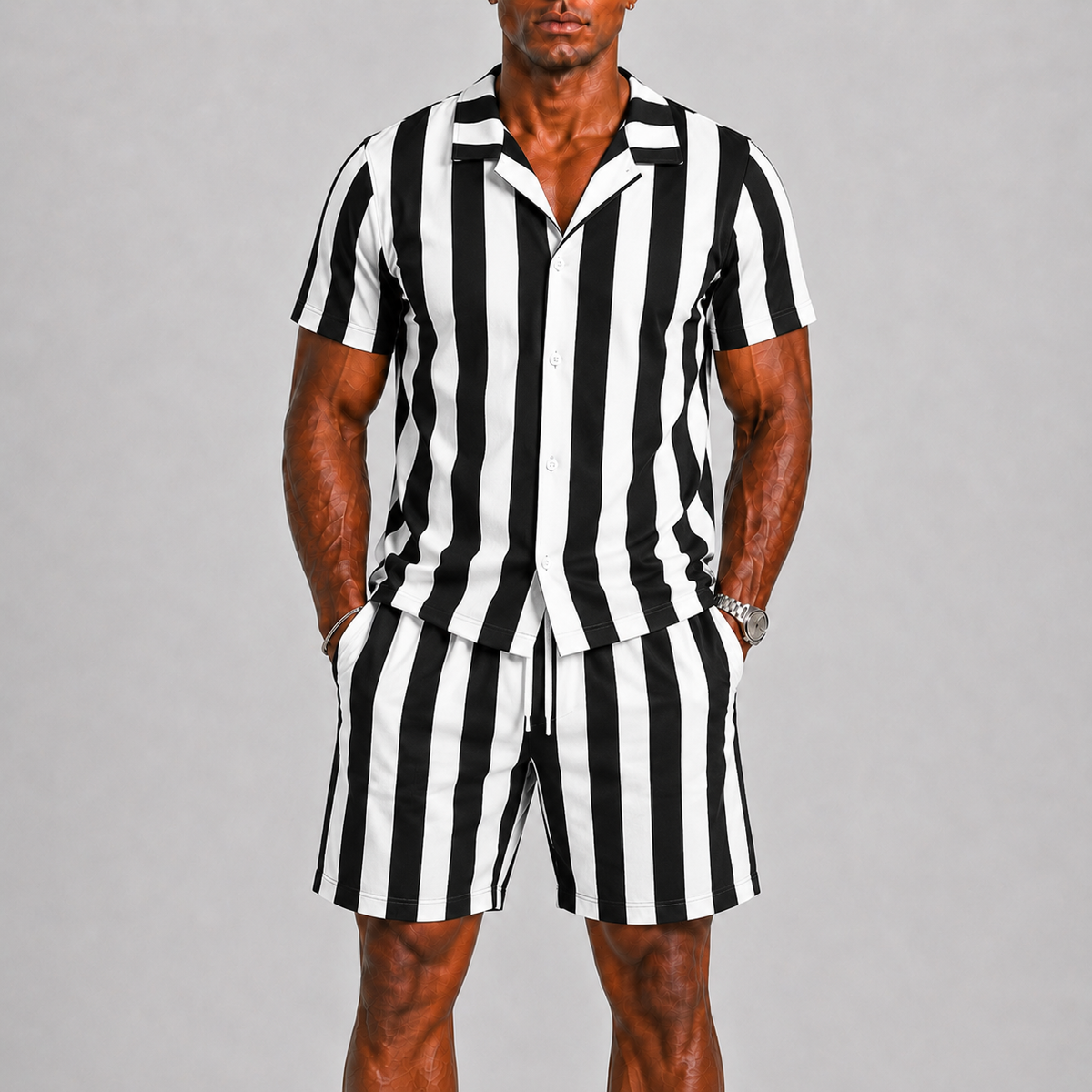 Ensemble t-shirt et short homme