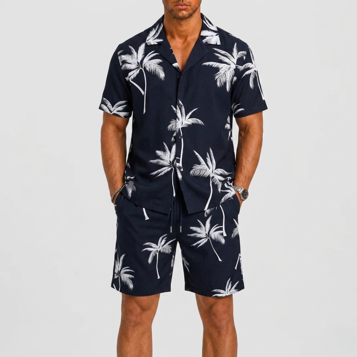 Ensemble tropical pour hommes