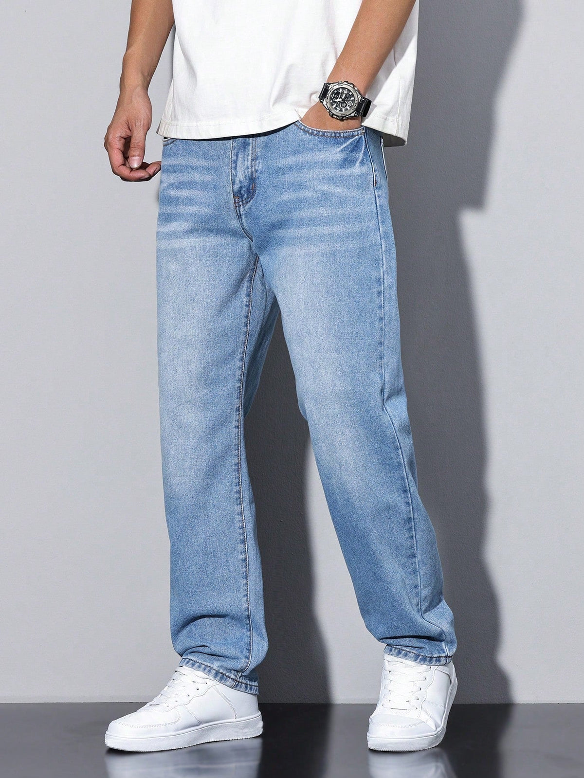 Jean large hommes