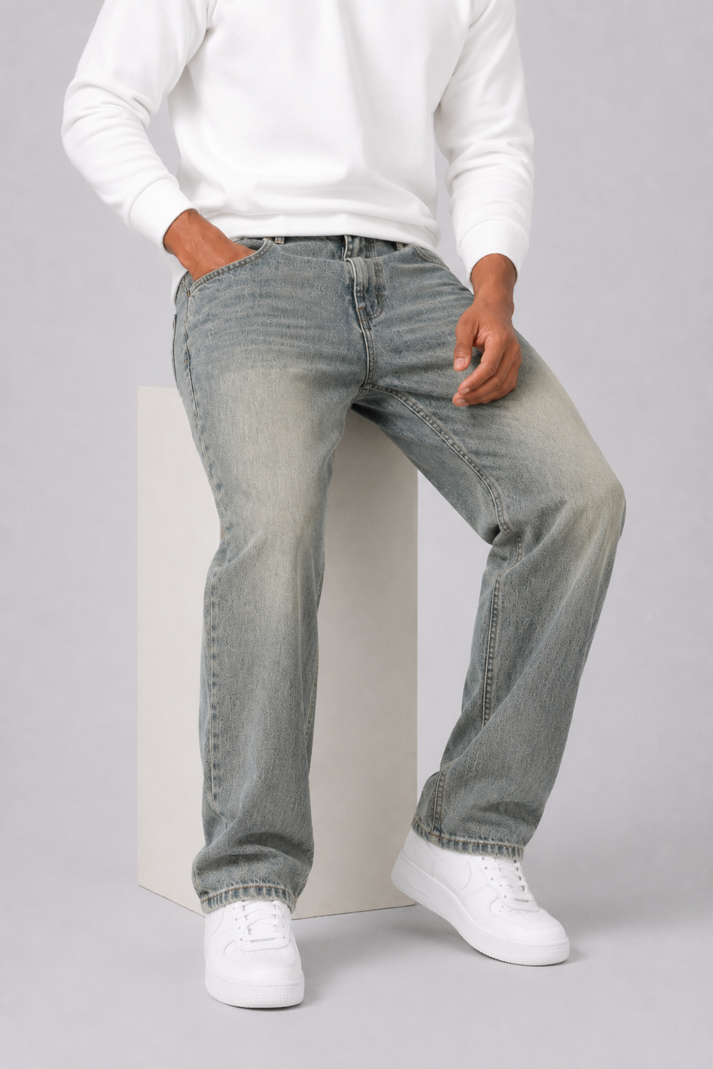Jeans droit hommes