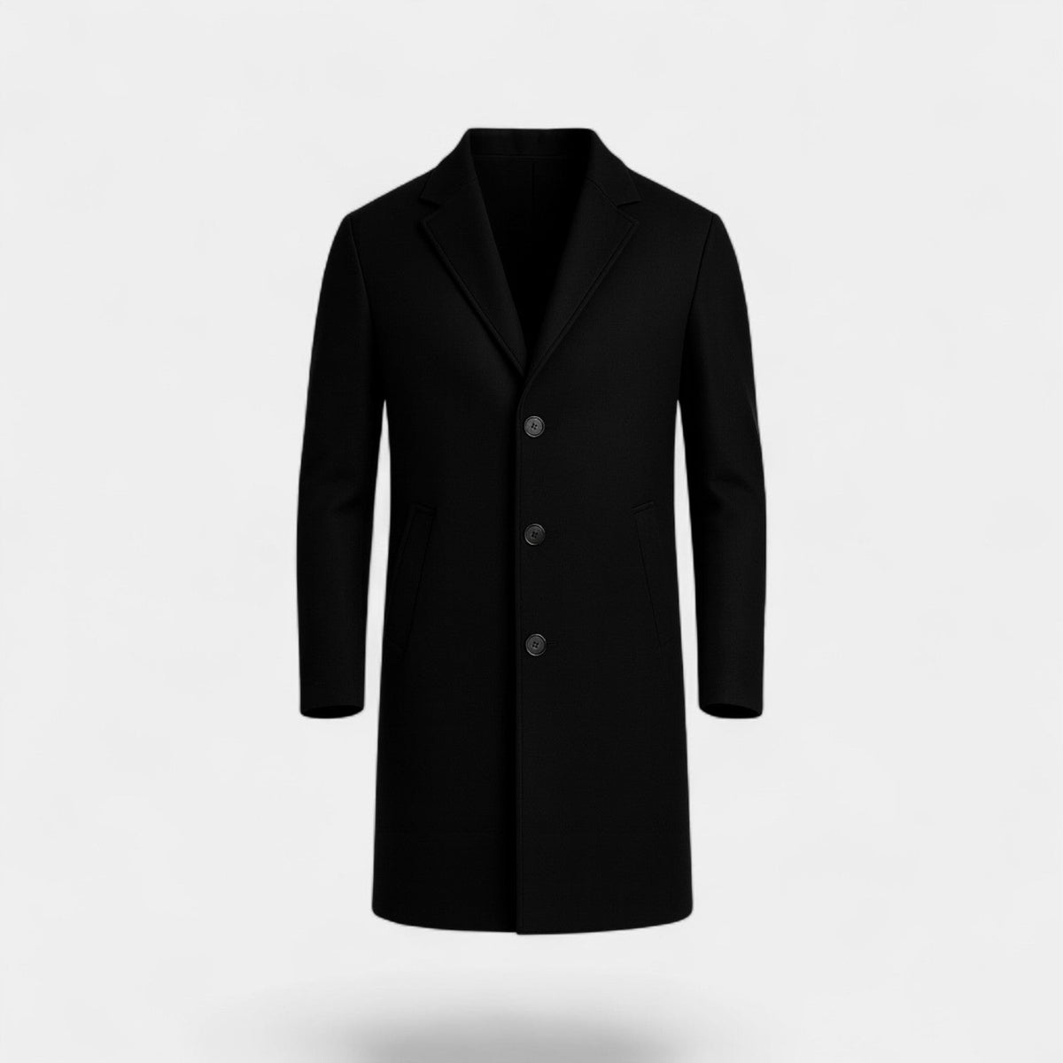 Manteau homme coton mi-long