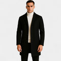 Manteau homme coton mi-long