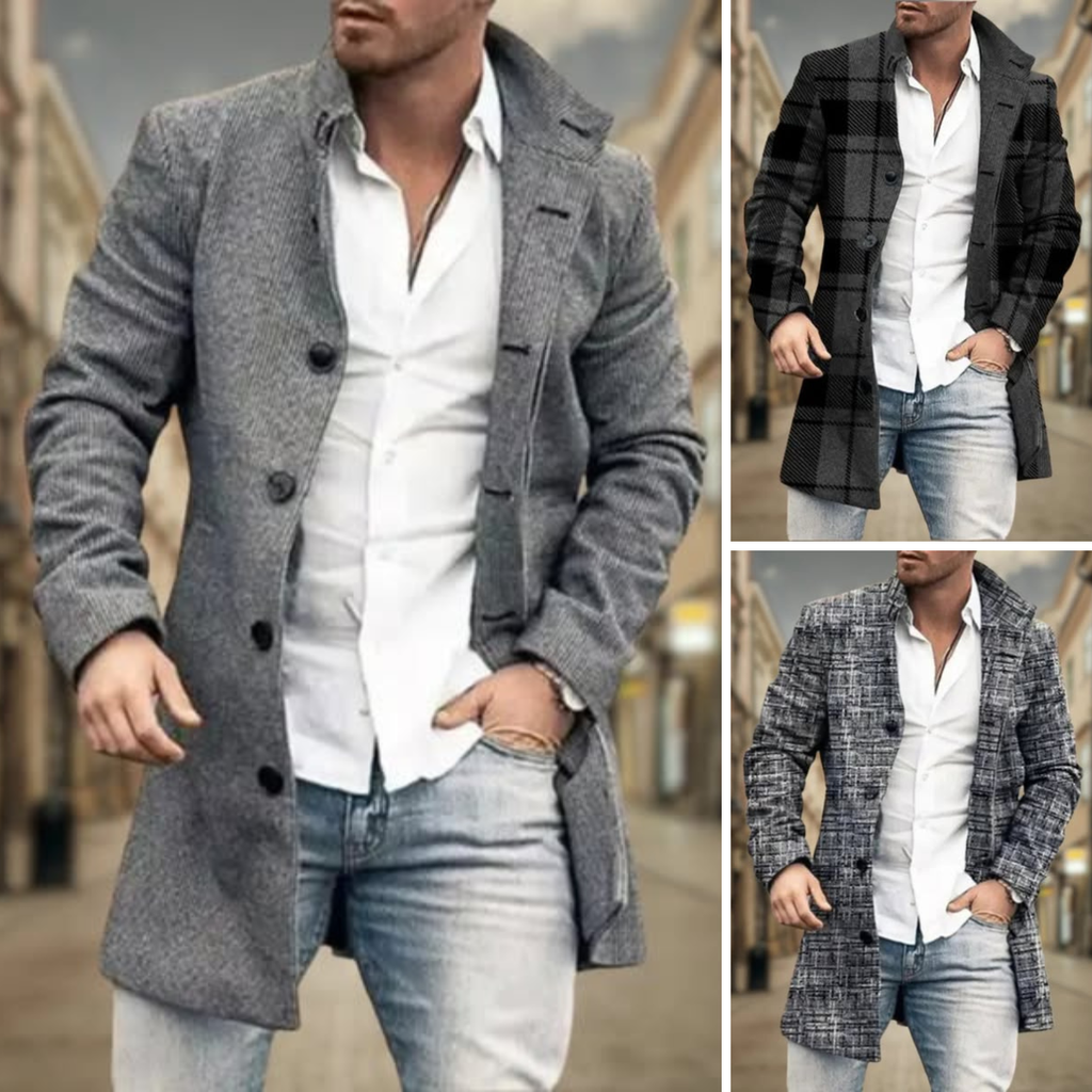 Manteau homme hiver classique