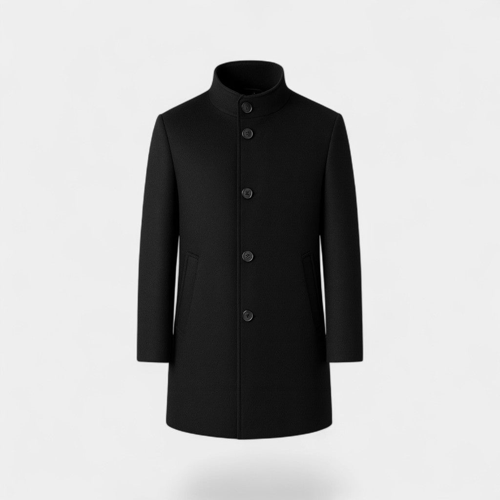 Manteau homme laine épaissie