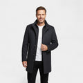 Manteau homme laine mi-long