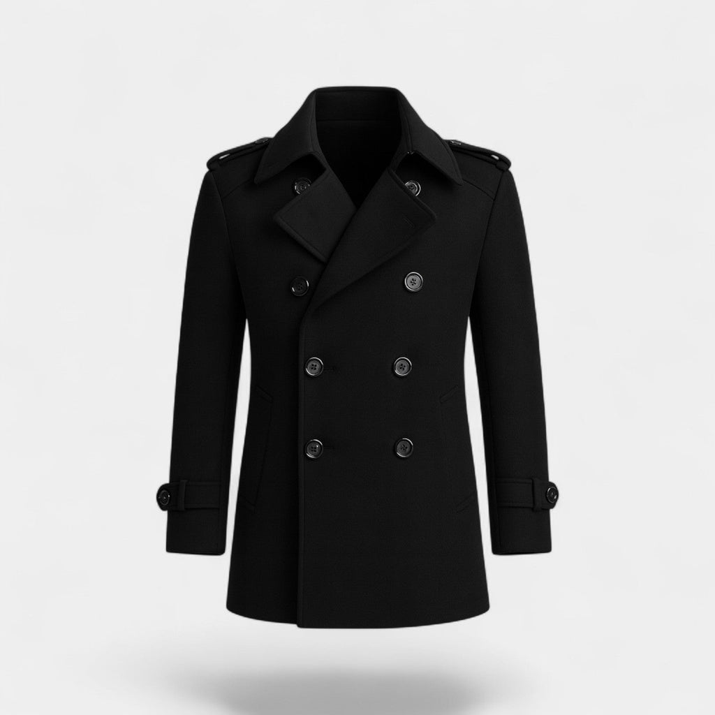 Manteau homme trench ceinturé
