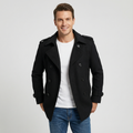 Manteau homme trench ceinturé
