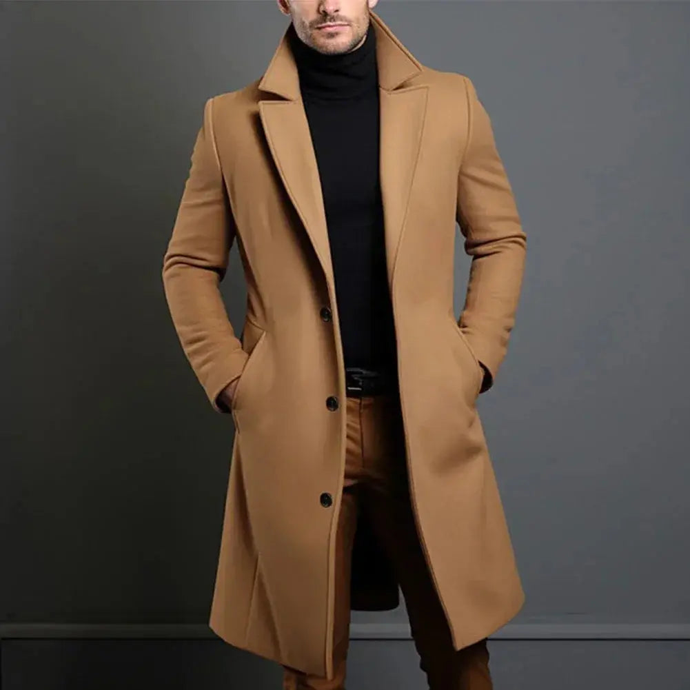 Manteau long hommes