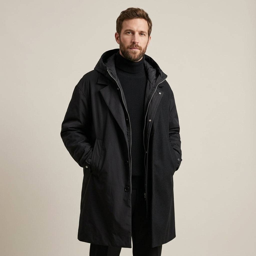 Manteau long hommes
