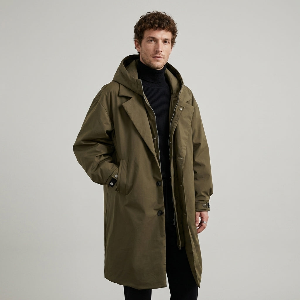Manteau long hommes