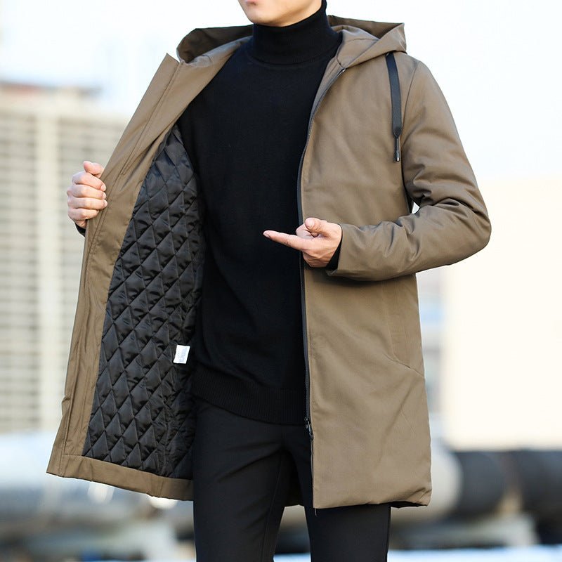 Manteau mi-long hommes