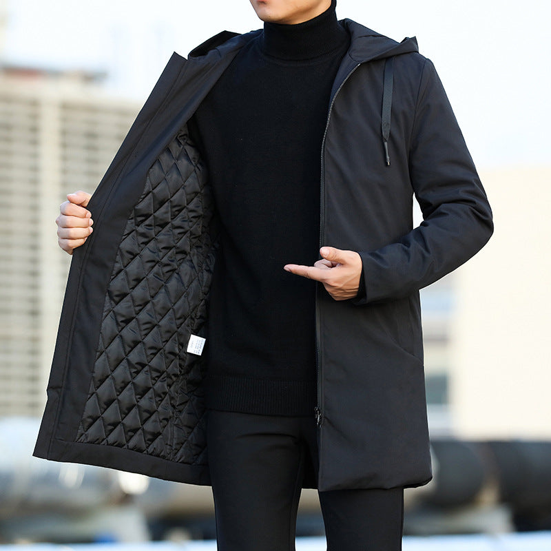 Manteau mi-long hommes
