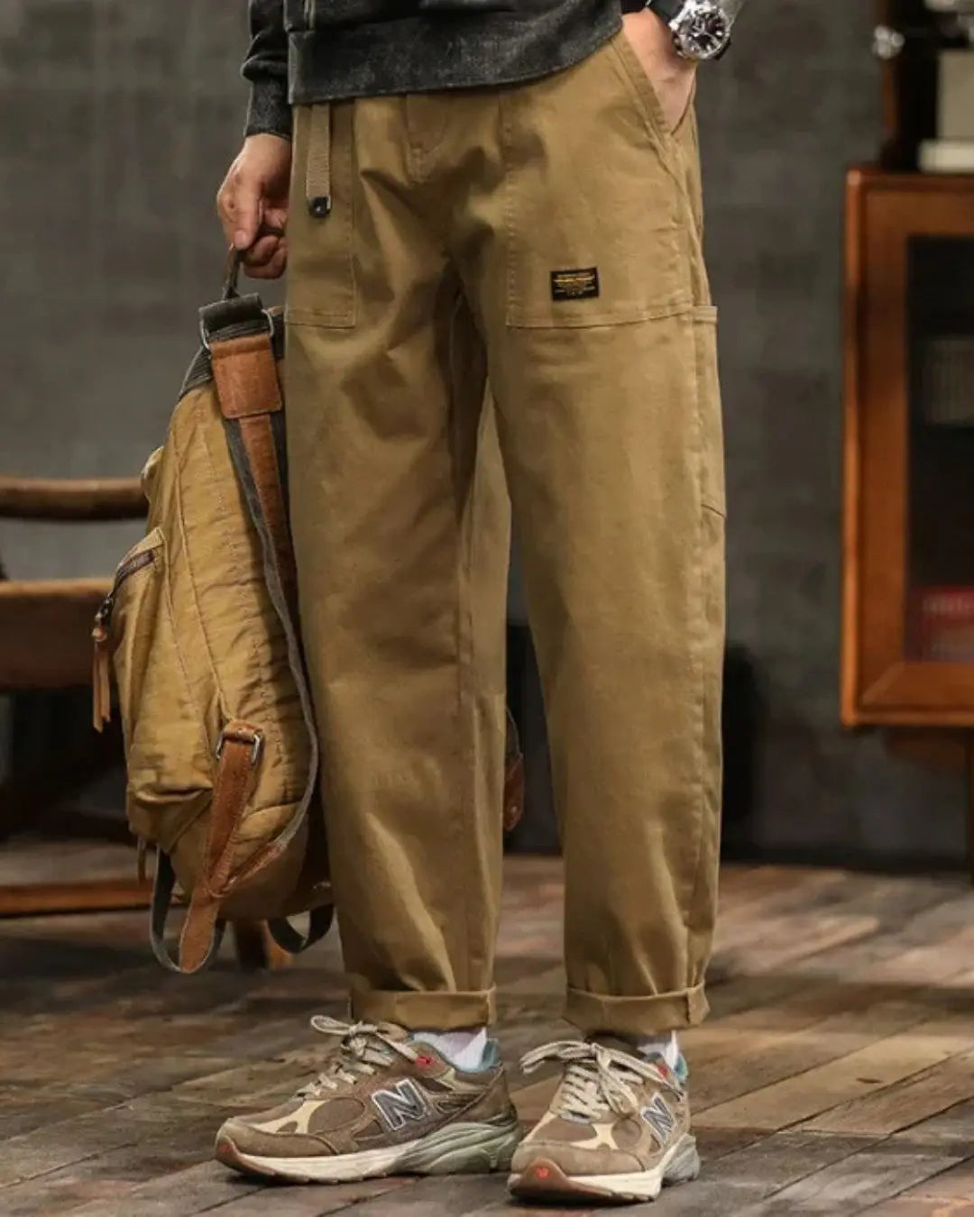 Pantalon cargo hommes