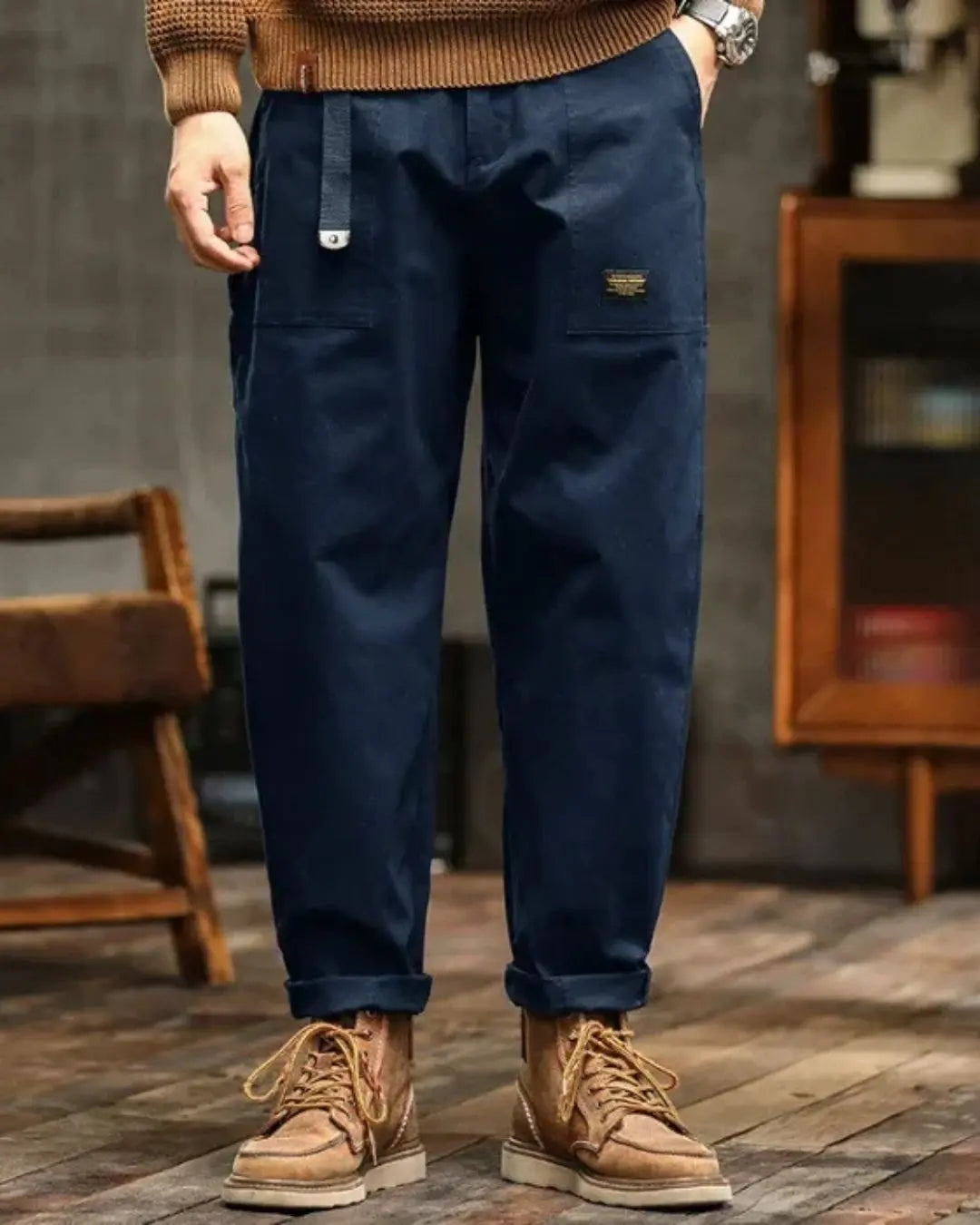 Pantalon cargo hommes