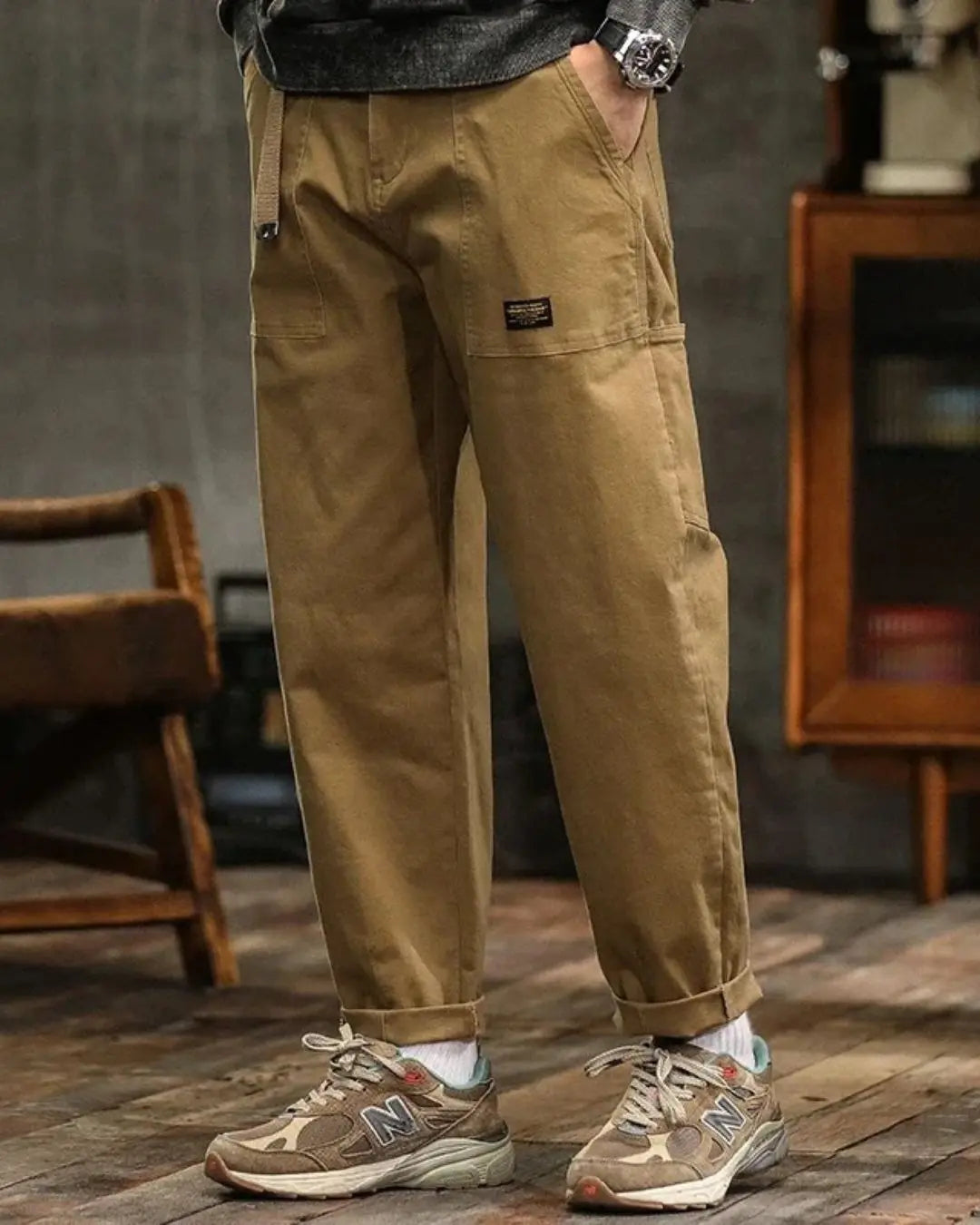 Pantalon cargo hommes