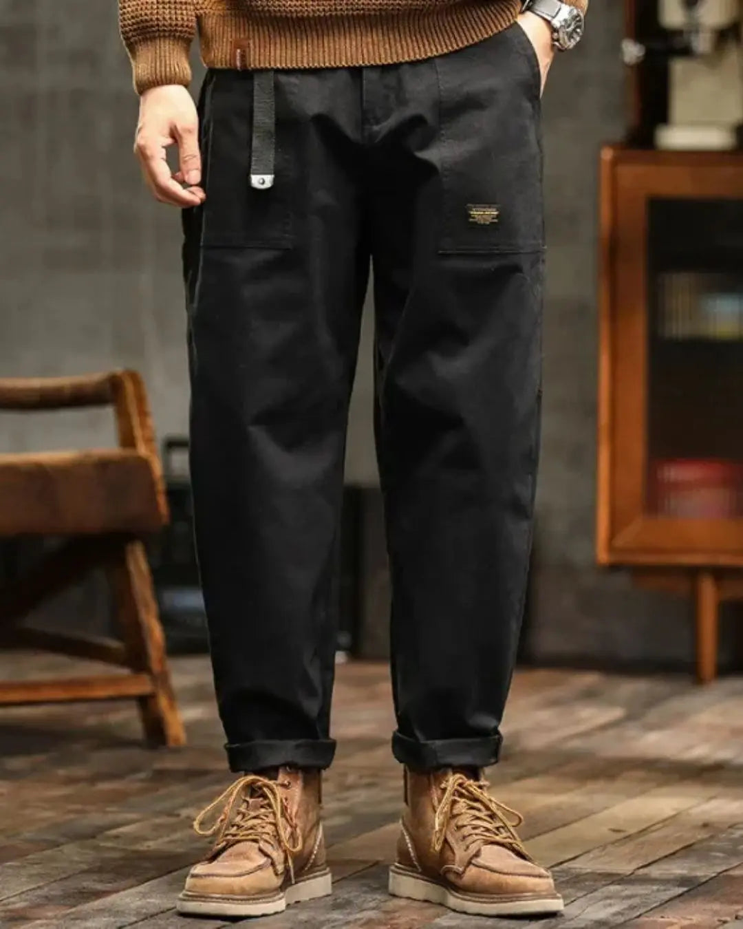 Pantalon cargo hommes
