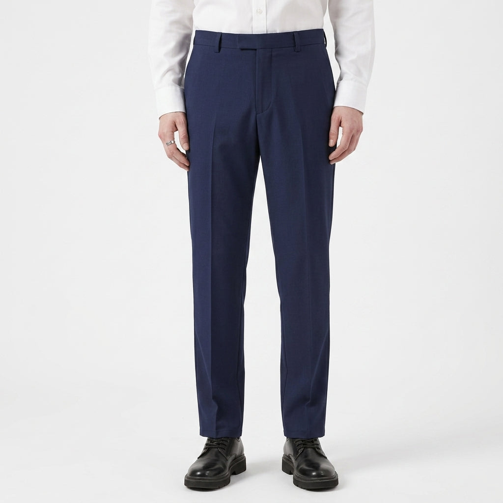 Pantalon élégant à fermeture allongée