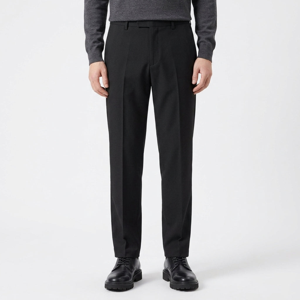 Pantalon élégant à fermeture allongée