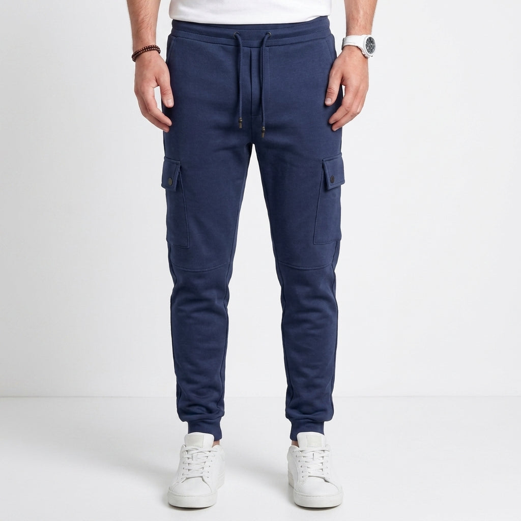 Pantalon jogger court extensible pour hommes
