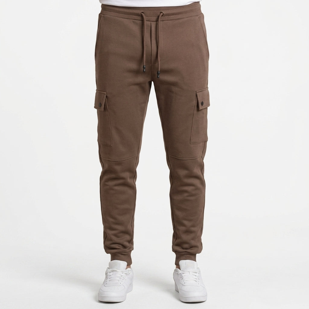Pantalon jogger court extensible pour hommes