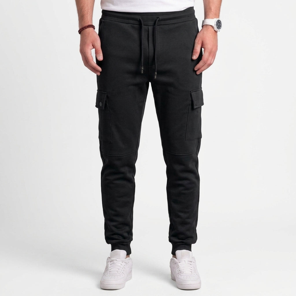 Pantalon jogger court extensible pour hommes
