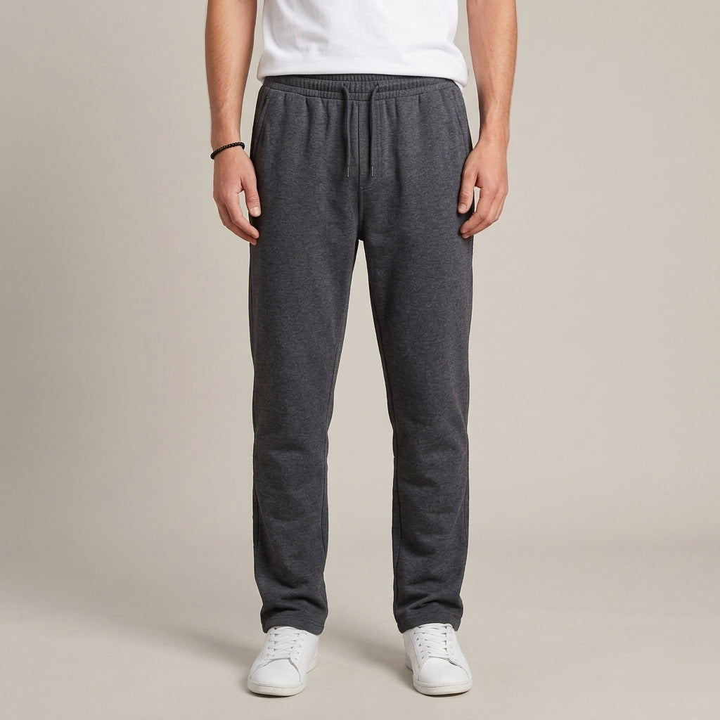 Pantalon jogger large en coton pour hommes