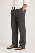 Pantalon lin hommes