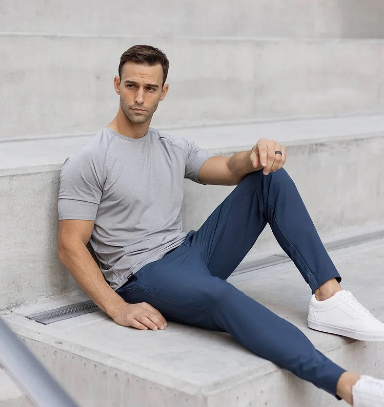 Pantalon stretch hommes