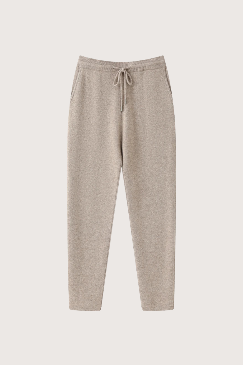 Pantalon tricoté en laine pour homme