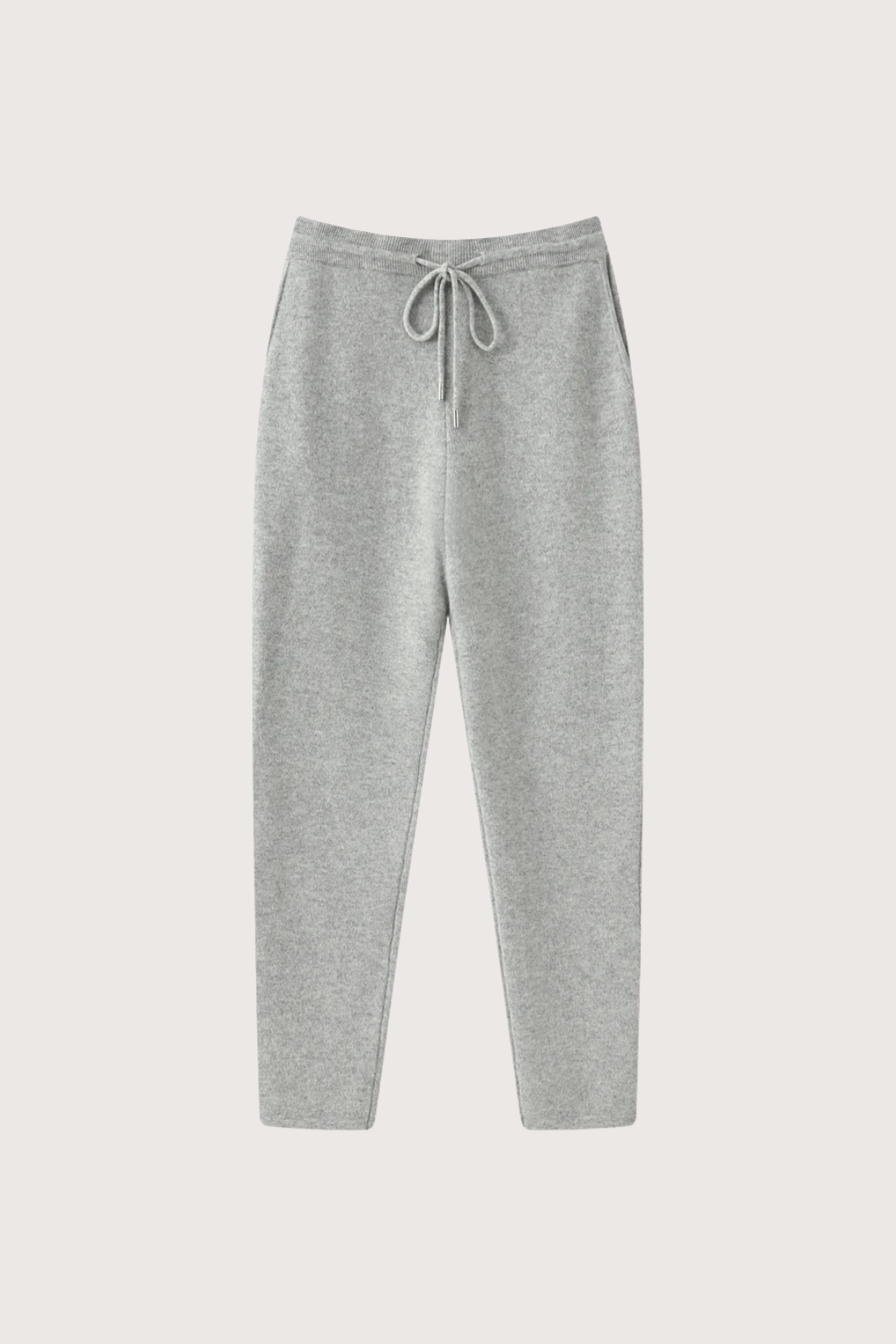Pantalon tricoté en laine pour homme
