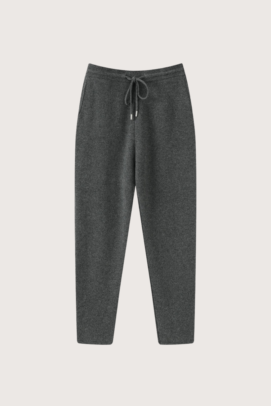 Pantalon tricoté en laine pour homme