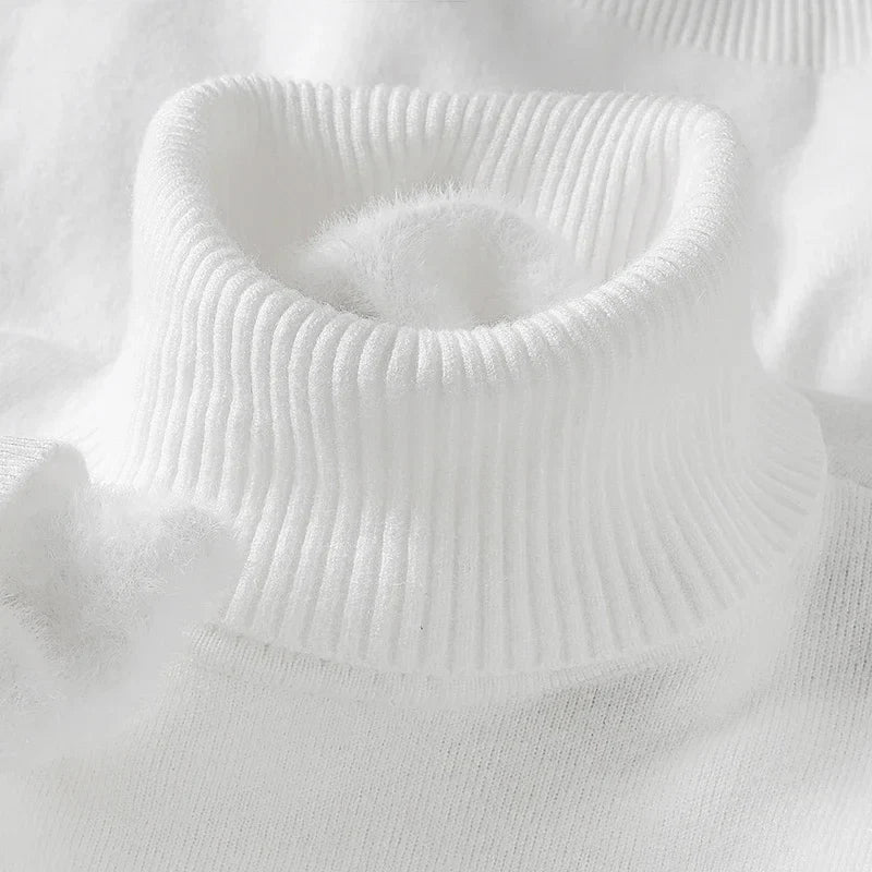 Pull à col roulé pour homme