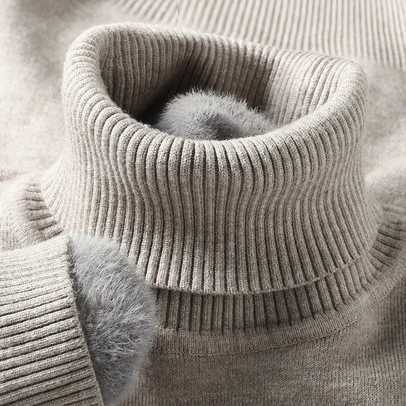Pull à col roulé pour homme