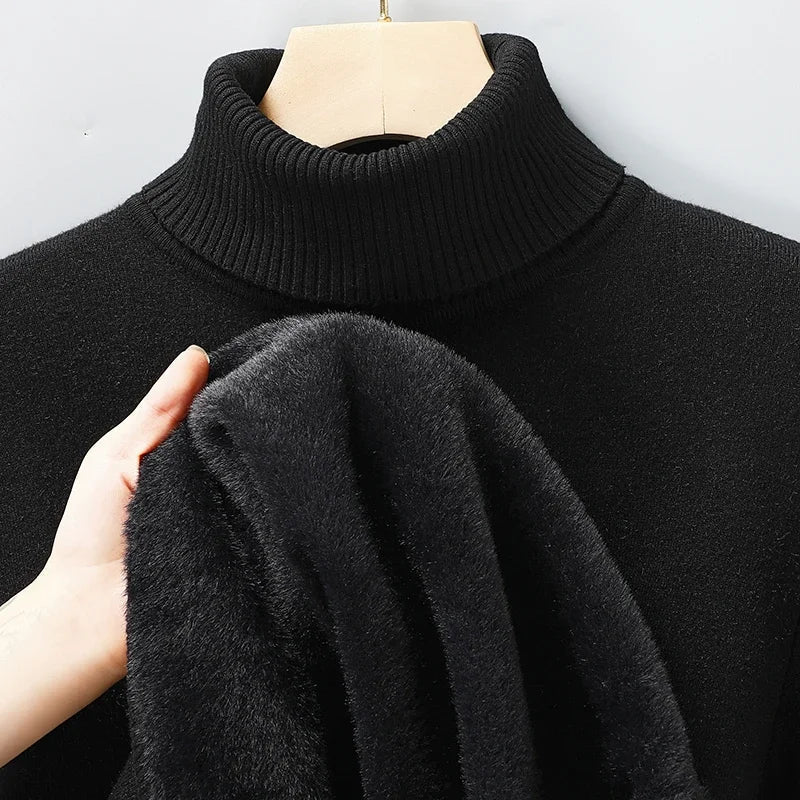 Pull à col roulé pour homme