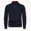 Pull hommes à demi-zip