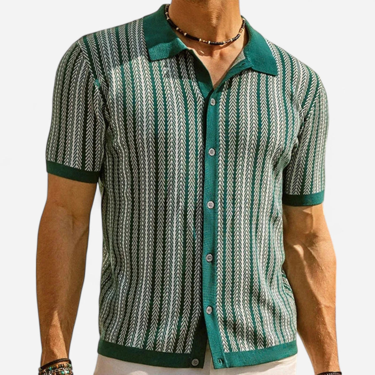 Pull jacquard hommes