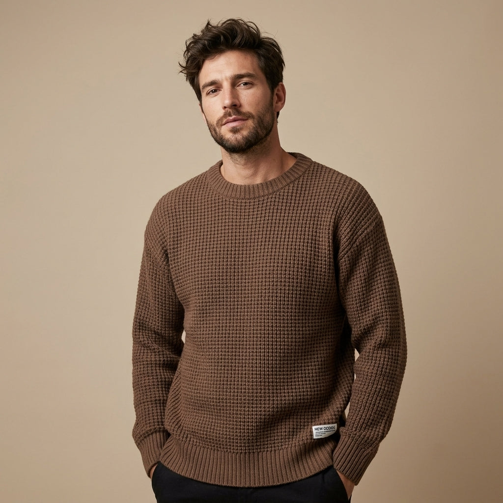Pull texturé hommes