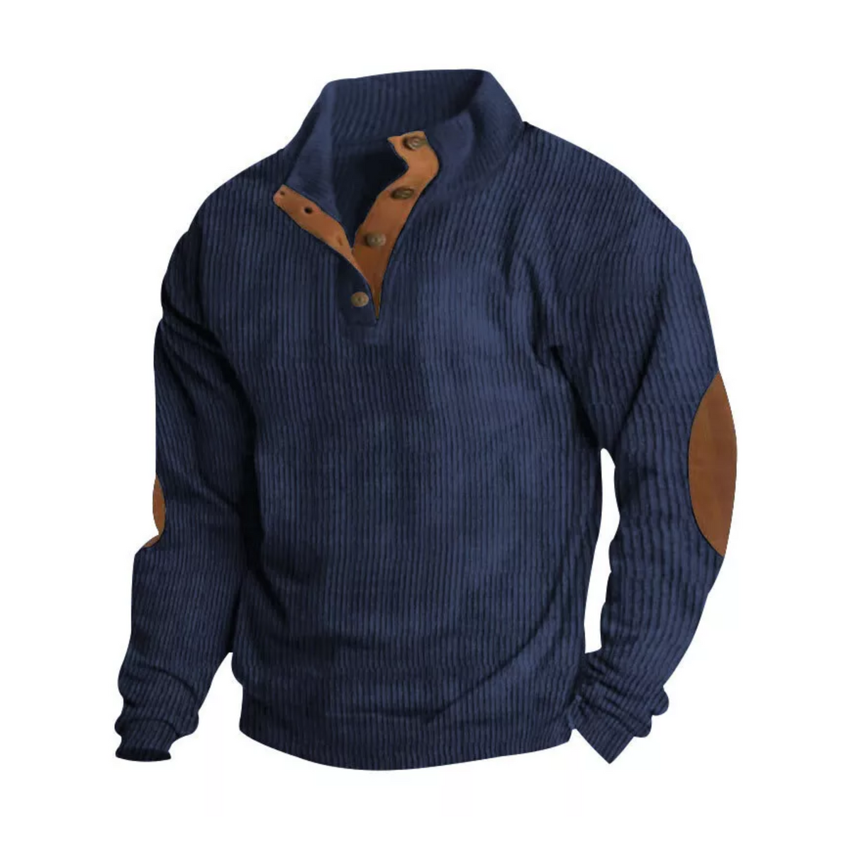 Pull tricot épais rétro pour homme