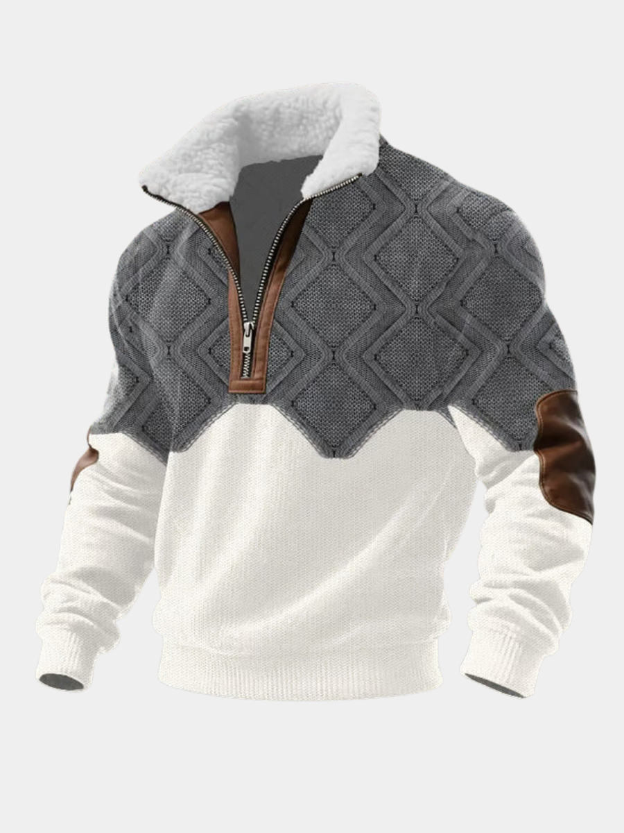 Pull tricoté pour homme