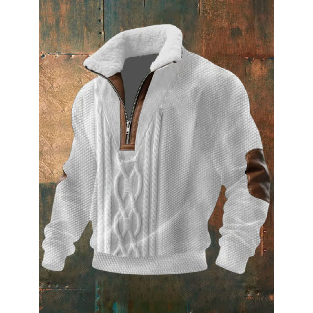 Pull tricoté pour homme